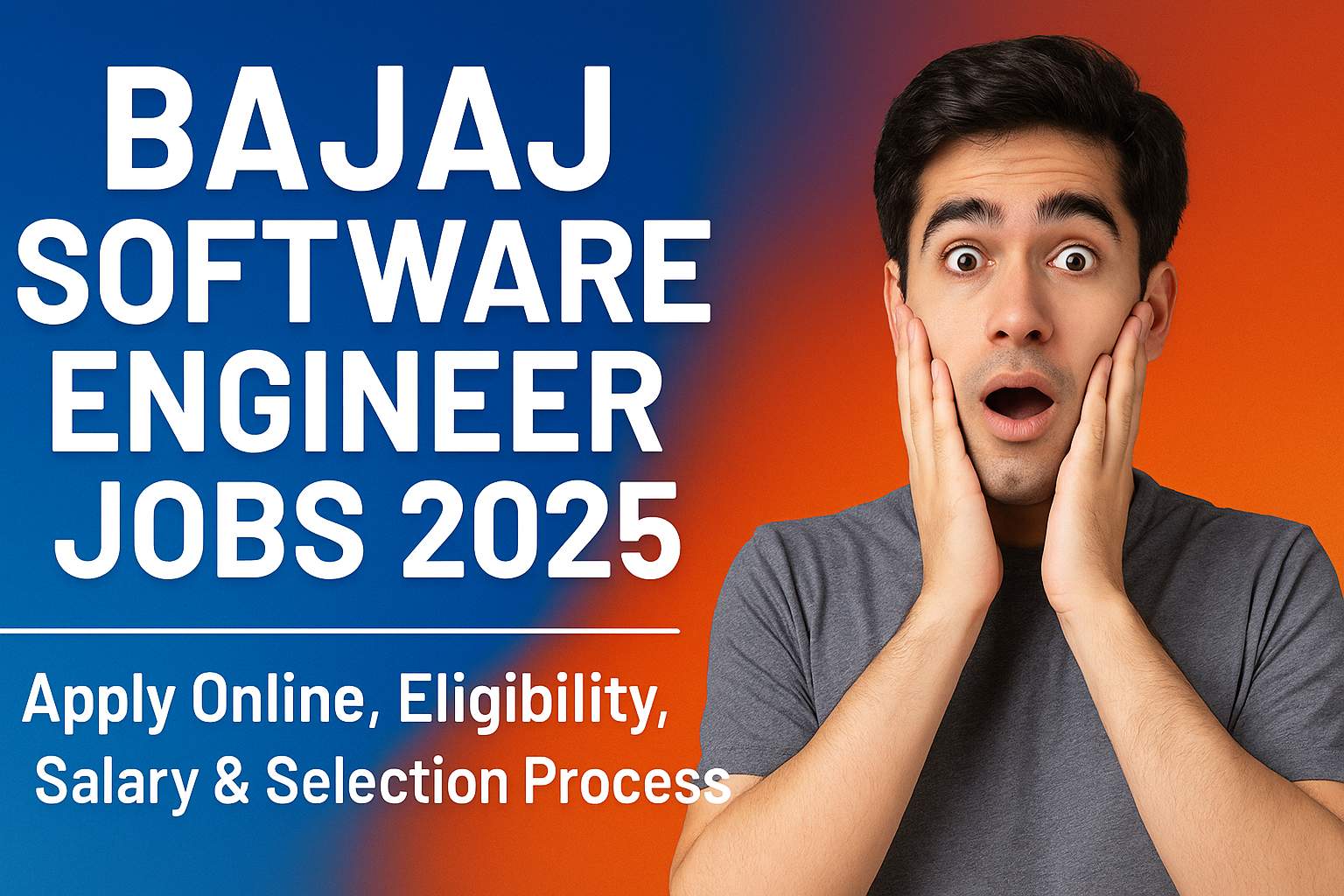 Bajaj Software Engineer Jobs 2025