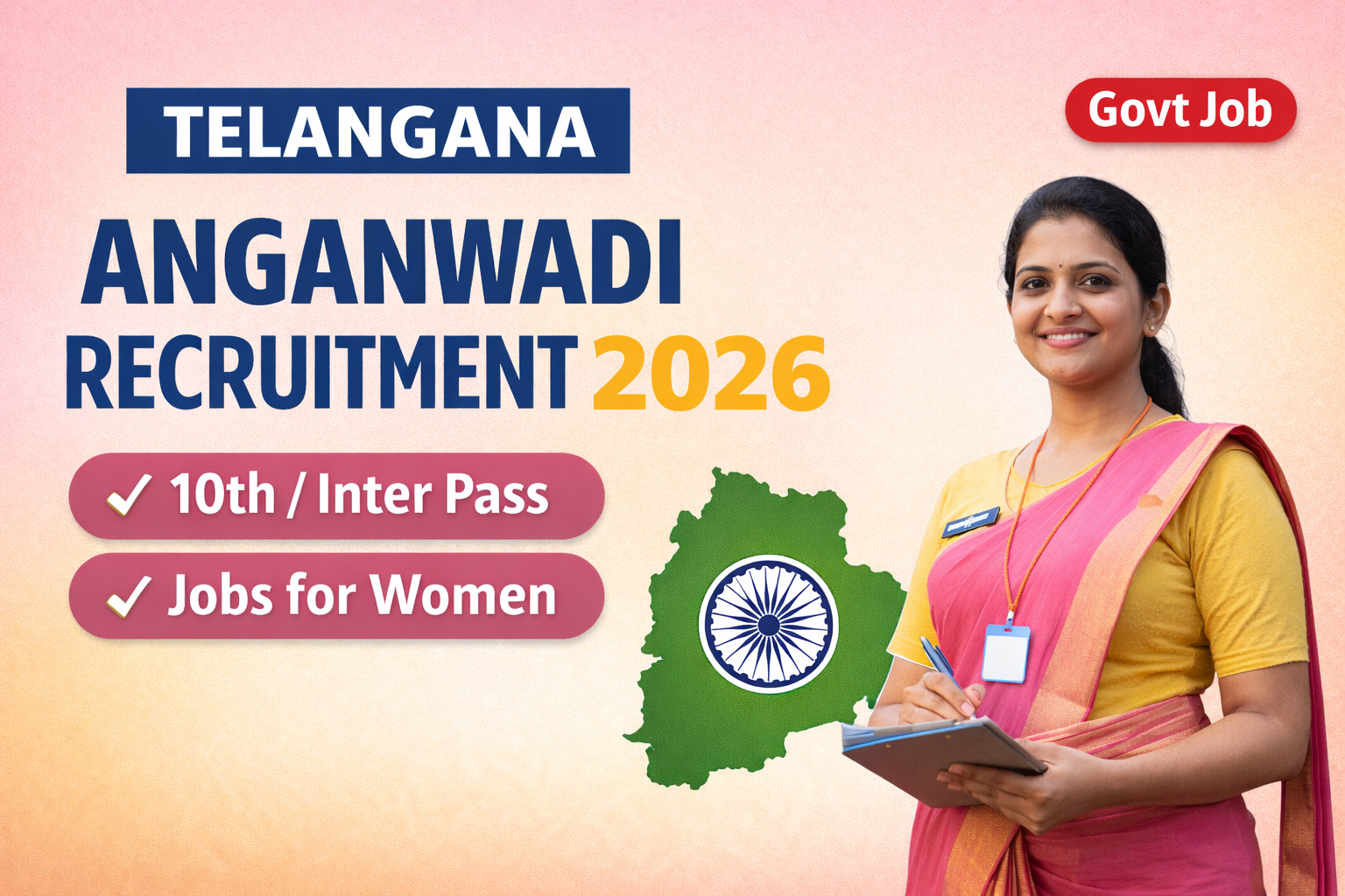 Telangana Anganwadi Recruitment 2026