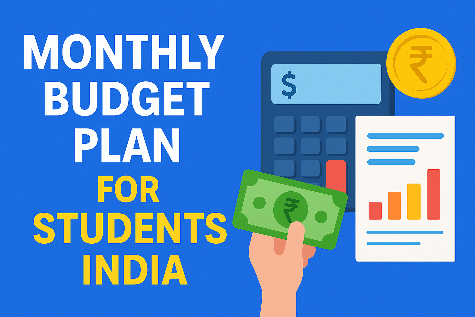 Monthly Budget Plan for Students India