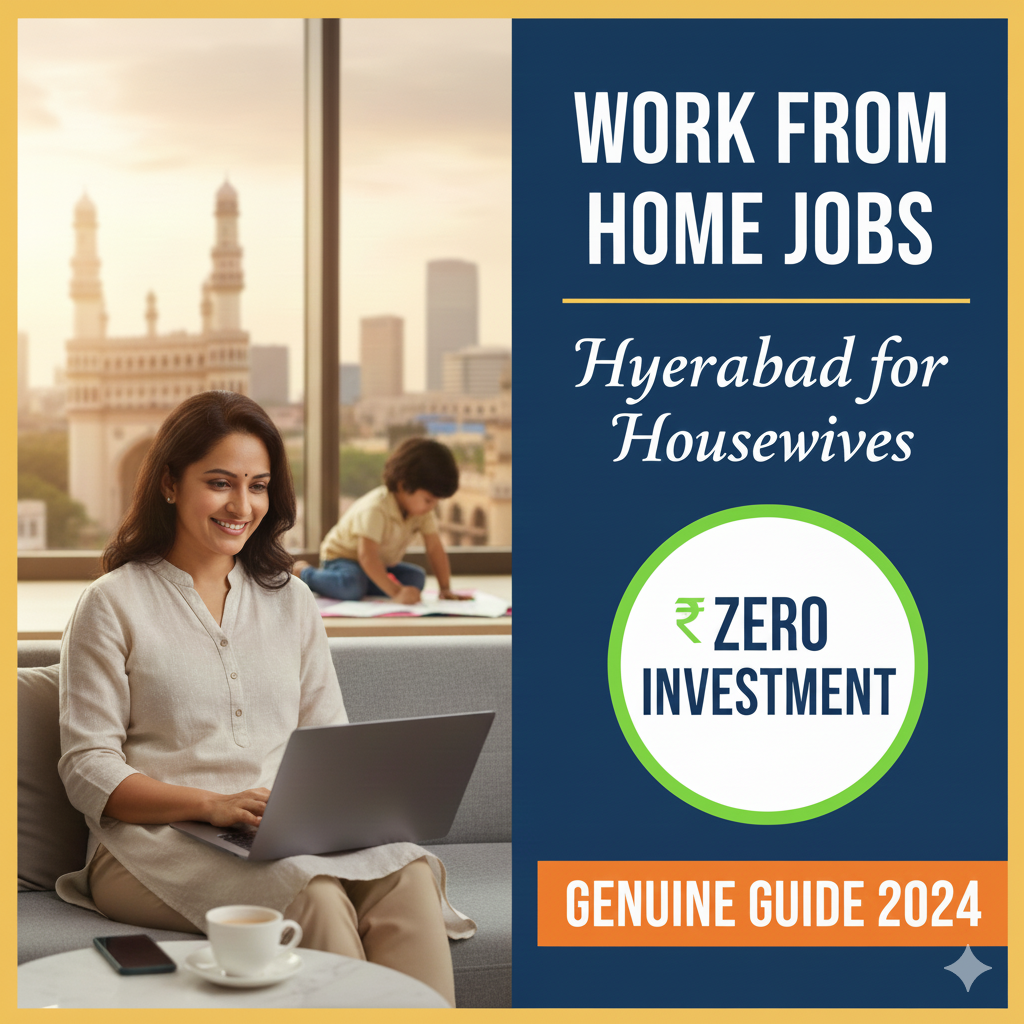 Work from Home Jobs in Hyderabad for Housewives
