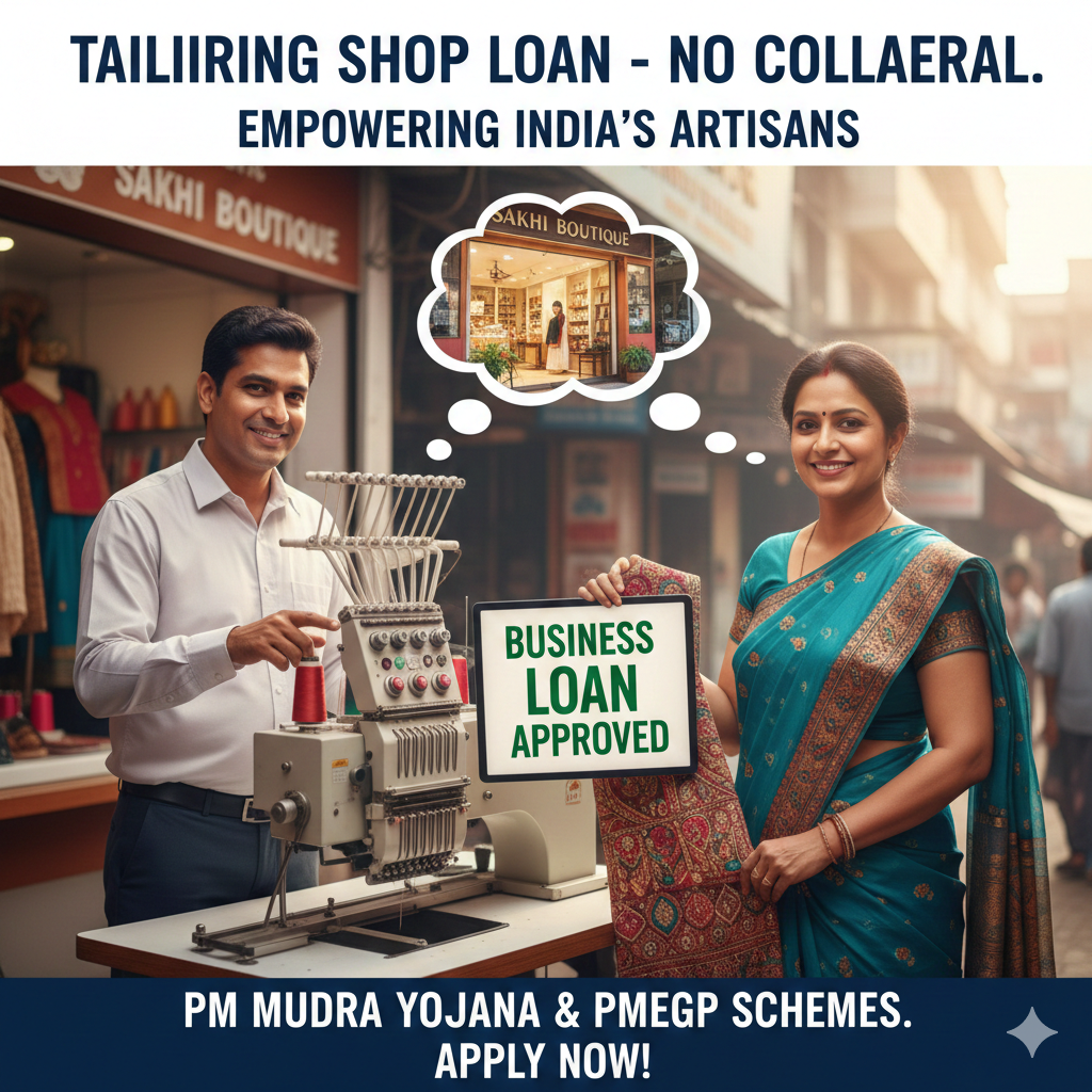 Business Loan for Tailoring Shop Without Collateral
