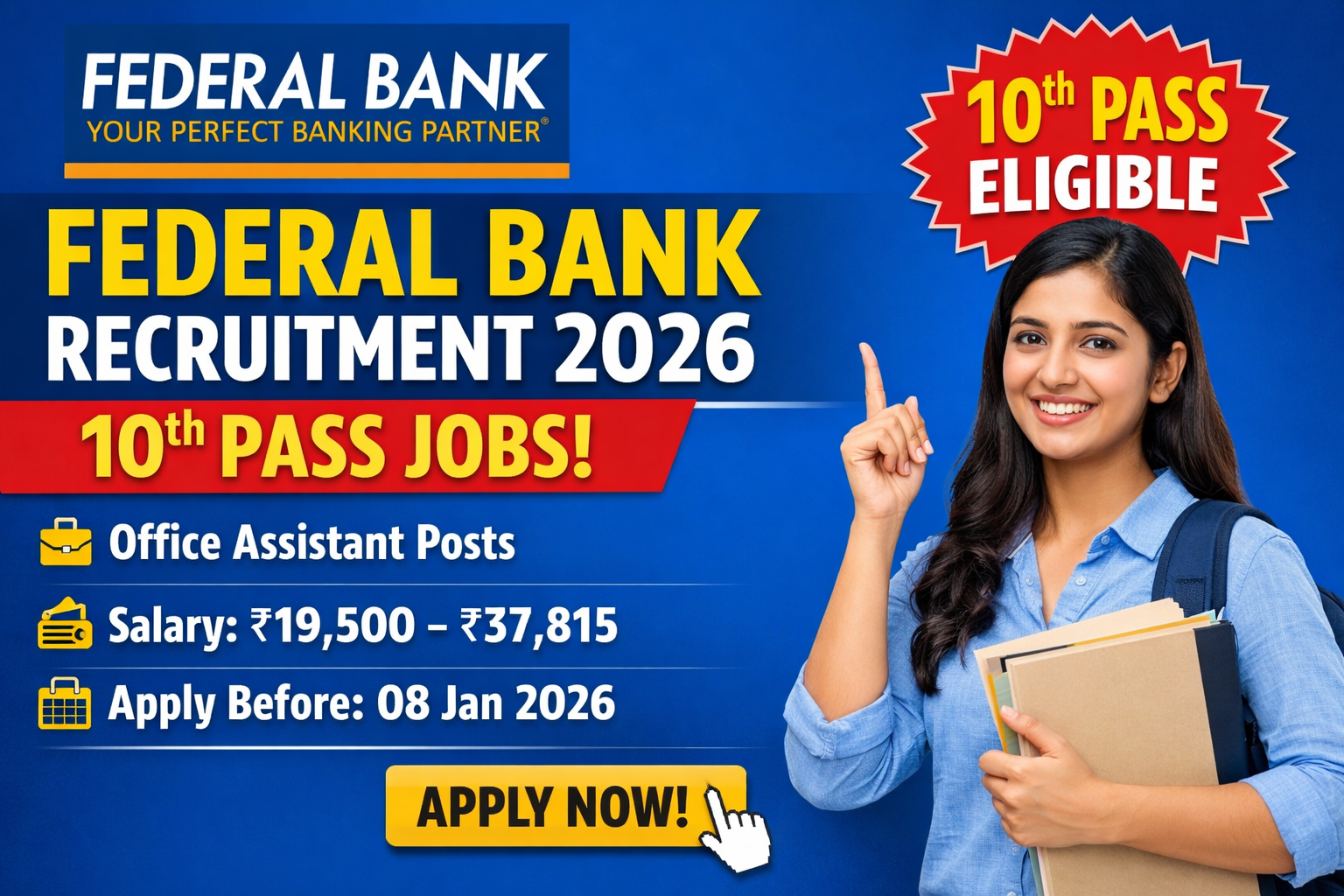 Federal Bank Recruitment 2026