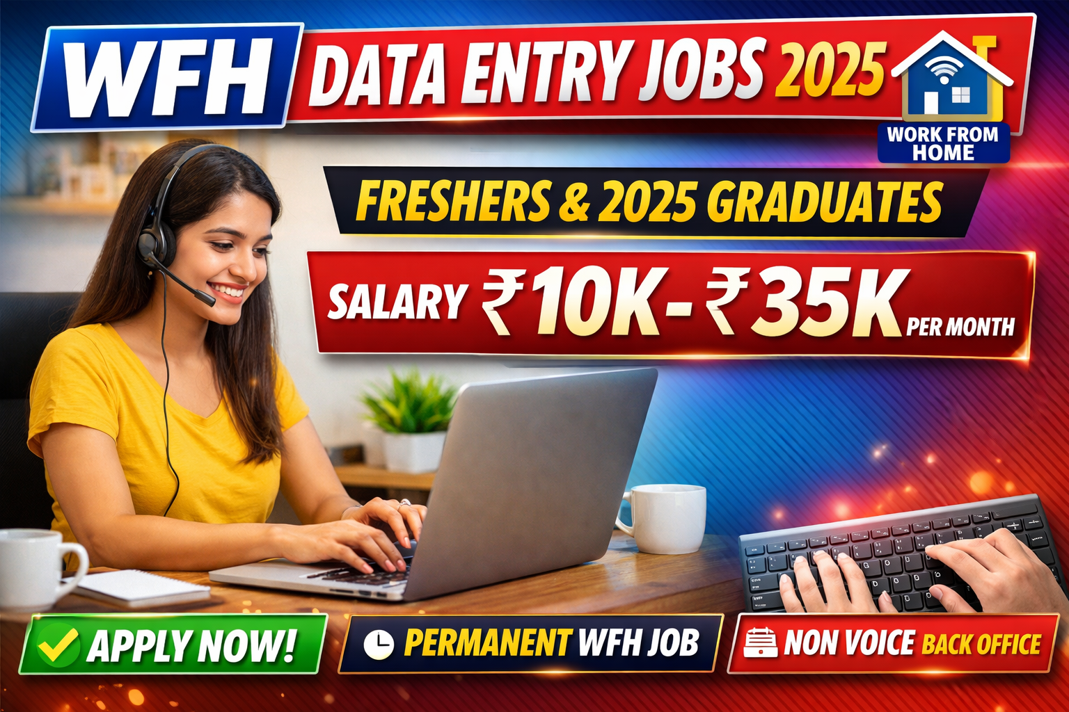 WFH Data Entry Jobs 2026